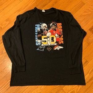 NFL Super Bowl 50 Carolina Panthers vs Denver Broncos rap tee shirt
